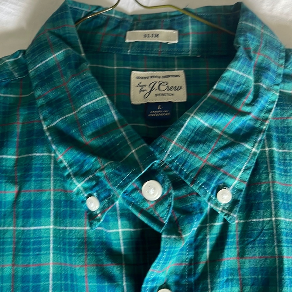Jcrew new with tags cotton button down shirt